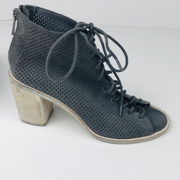 Dolce Vita Shoes - Dolce Vita Lace Up Peep Toe Bootie